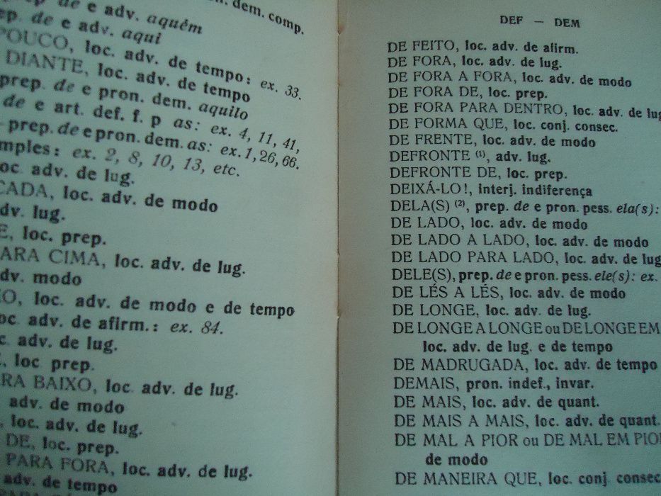 Prontuário morfológico da língua portuguesa 1957