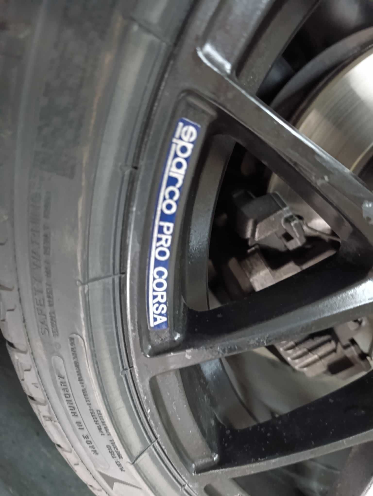 Jantes Sparco Pro Corsa 18" originais e numeradas