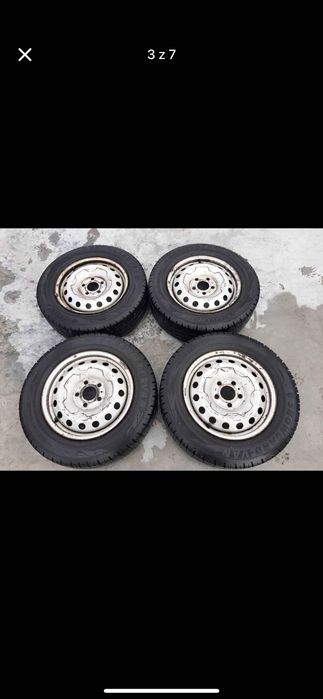 Opony zimowe z felgami 205/ 65 16 C opel Vectra renault trafic