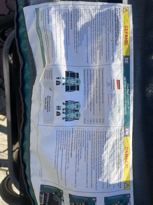 Przyczepka rowerowa QERIDOO SPORTREX2 plus mocowanie