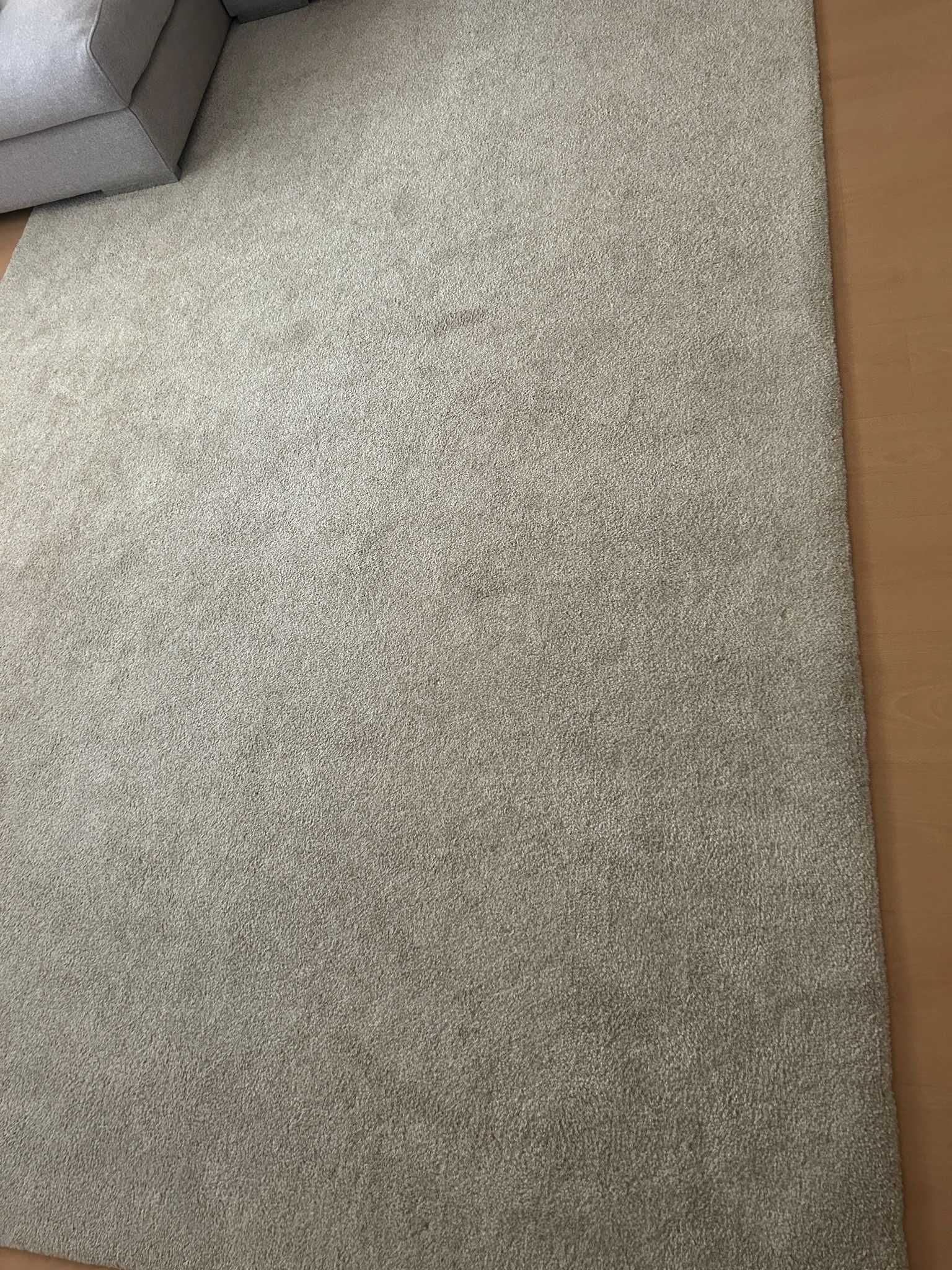 Carpete cinza/beje 200x300 cm
