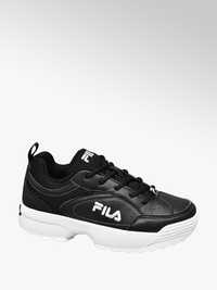 Fila disruptor czarne sneakersy dziewczęce 33 22 cm