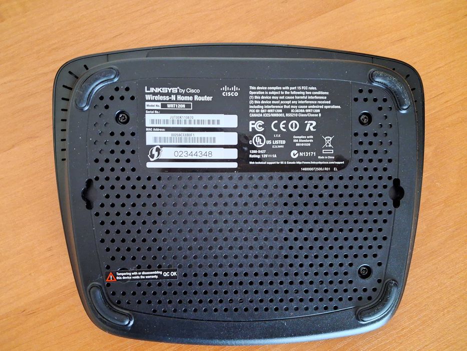 Router Cisco Linksys WRT120N