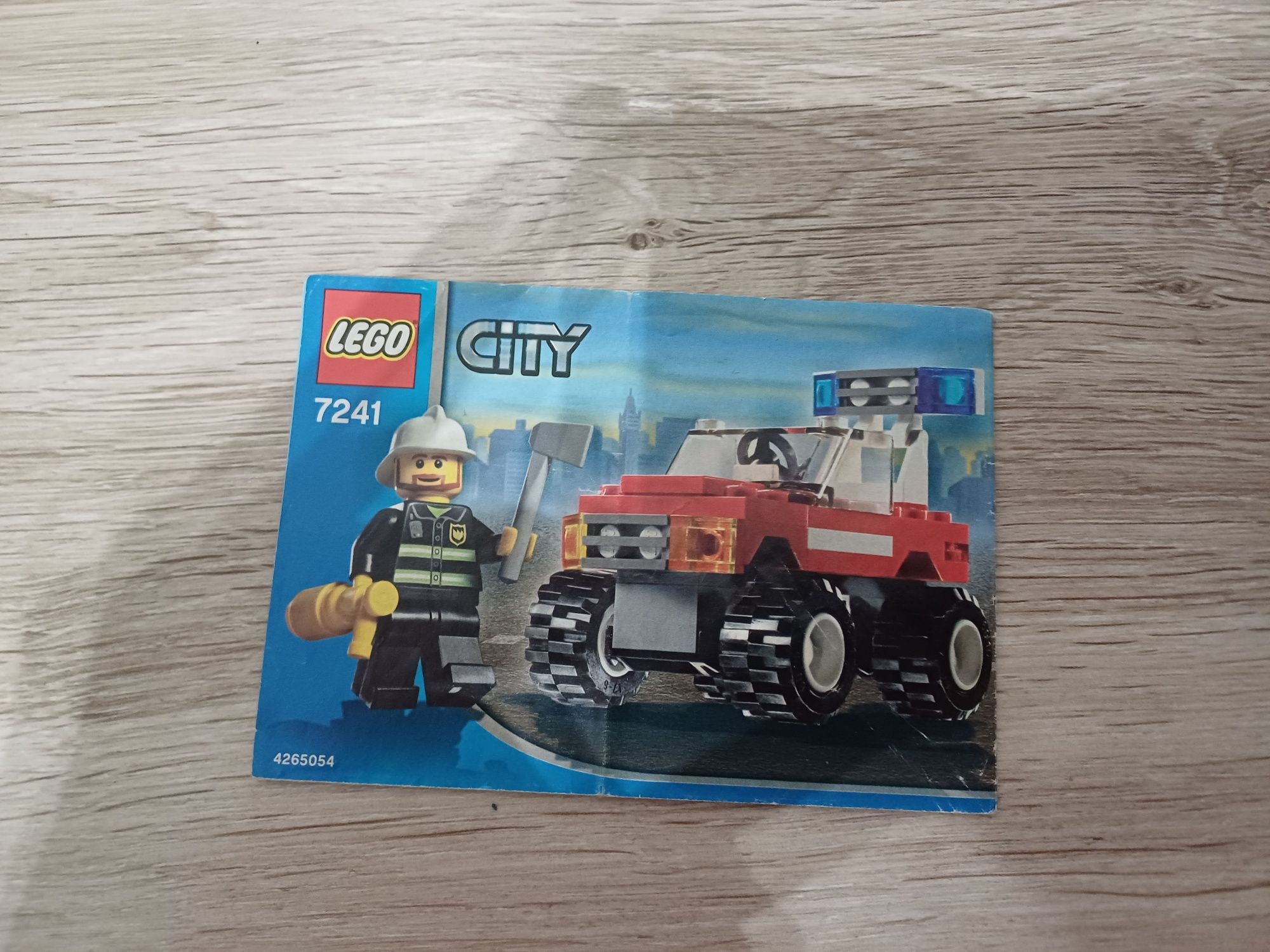 Lego city 7241 Fire Car