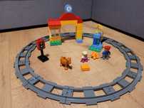LEGO duplo z zestawu 10507 Mój Pierwszy Pociąg tory