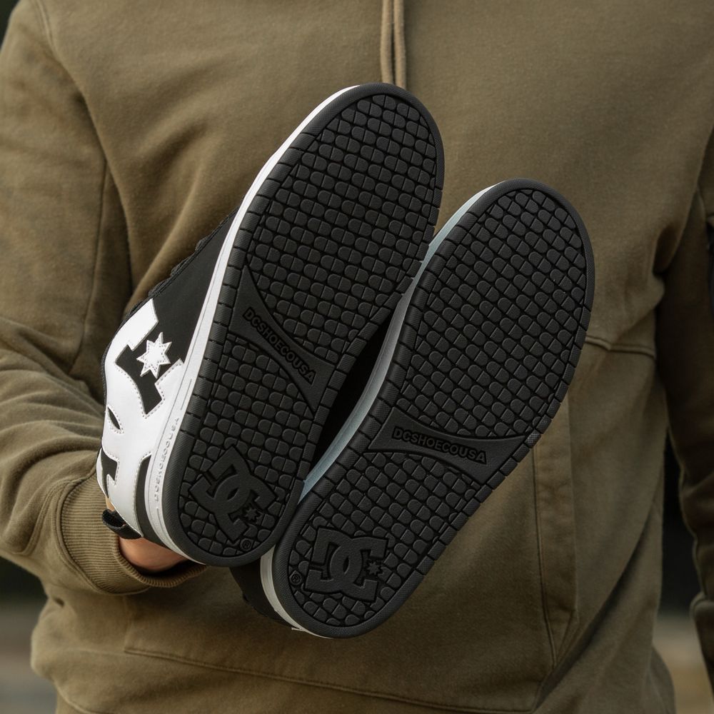 DC Shoes Court Graffik Black White