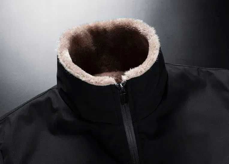 Nowa męska kurtka zimowa / jesienna /ciepła /kożuszek /polar !S! !035!