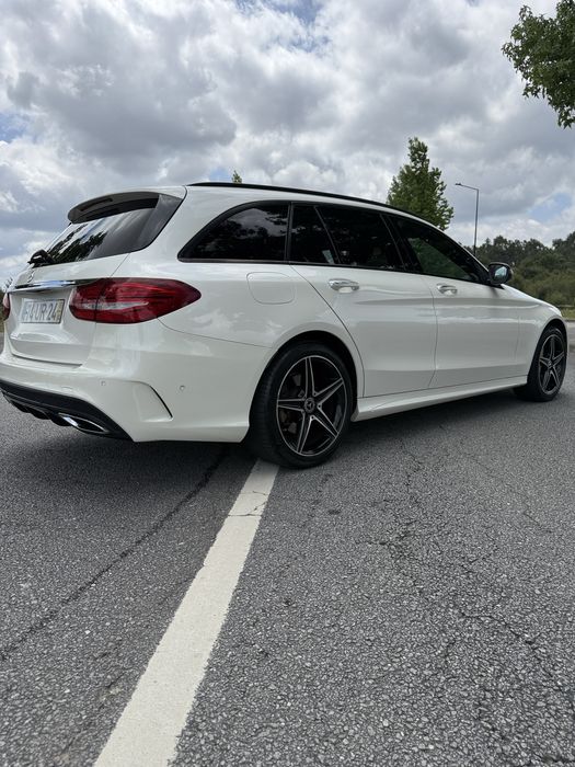 Mercedes C300h AMG (suspensão pneumática)