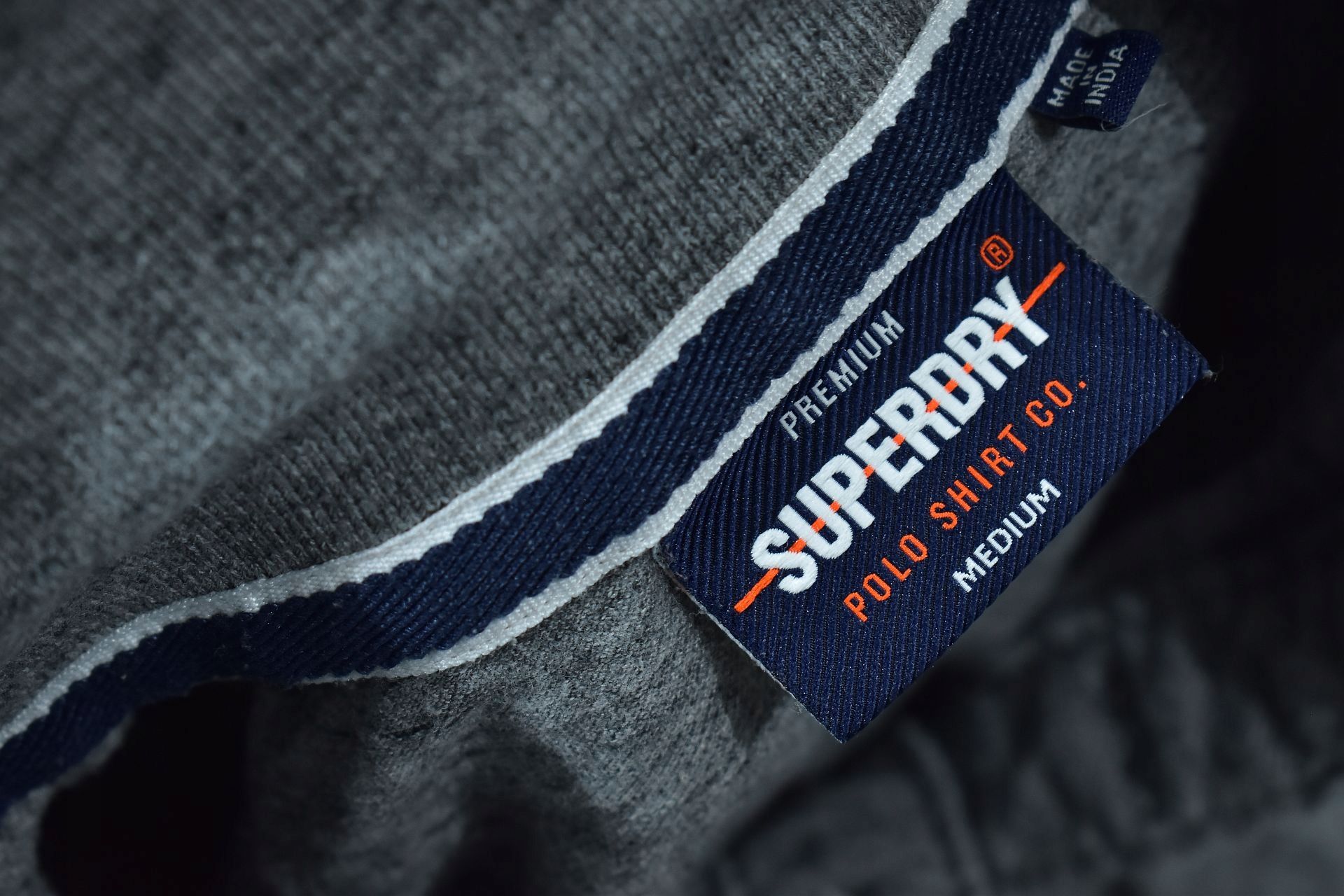 SUPERDRY Premium Polo Koszulka Polo Męska / M