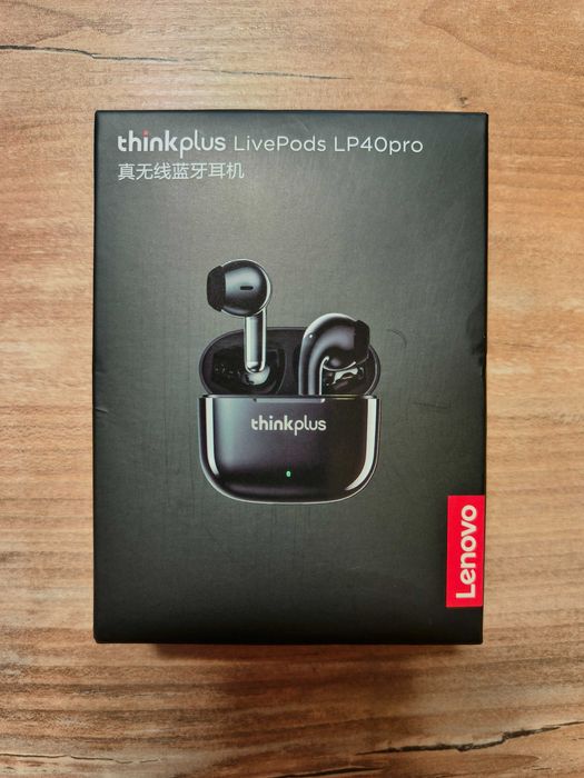 Lenovo LP40 Pro TWS – bezprzewodowe słuchawki, stan dobry