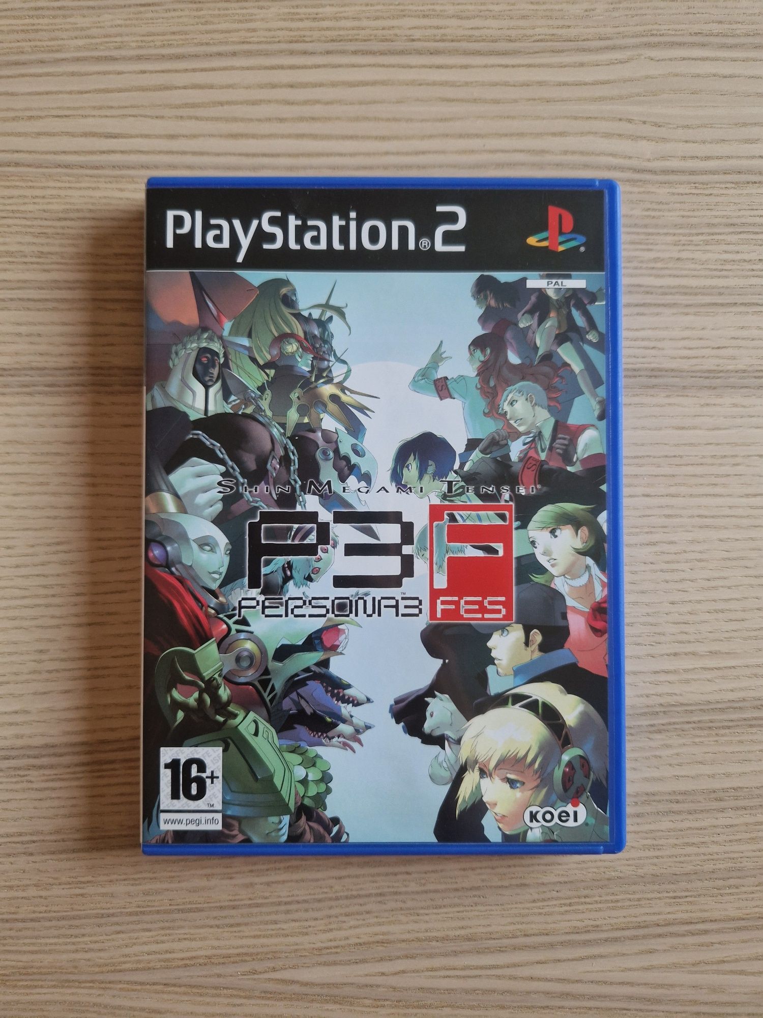 Kolekcjonerska gra Persona 3 FES na PS2 PAL, Atlus, PlayStation, 3xA