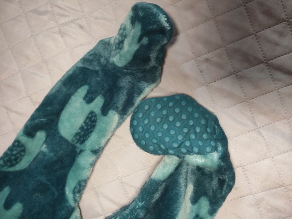 Теплий махровий чоловічок, піжама, комбінезон Next 9-12 міс 80 см