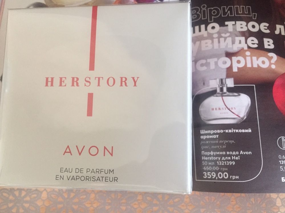 Туалетная и парфюмерная вода от Avon, kotton