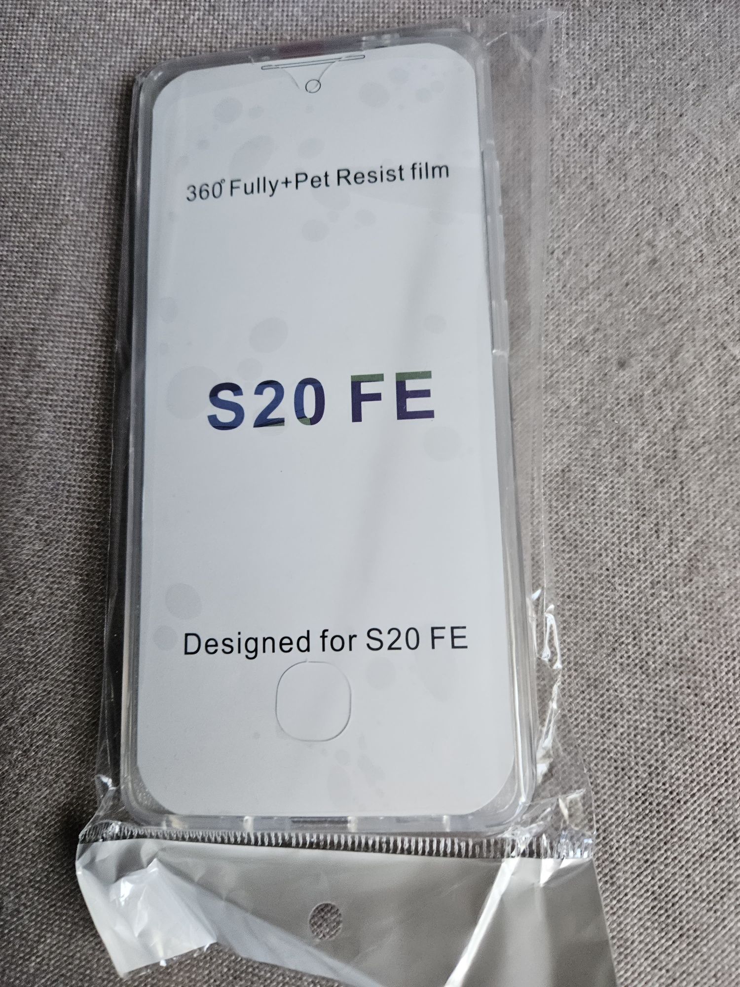 Capa Samsung S20 FE - 360  all cover (frente e traseira)