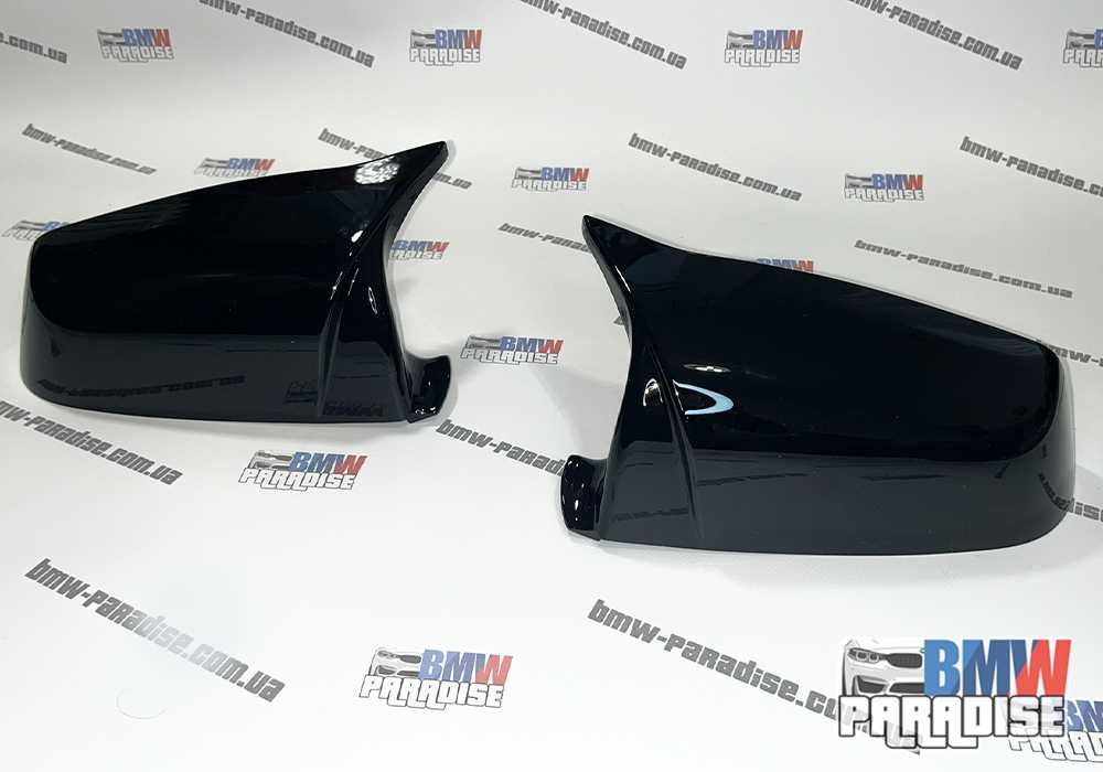 Накладки на зеркала M-perfomance черный глянец BMW F01 F02 F07 F10 F11
