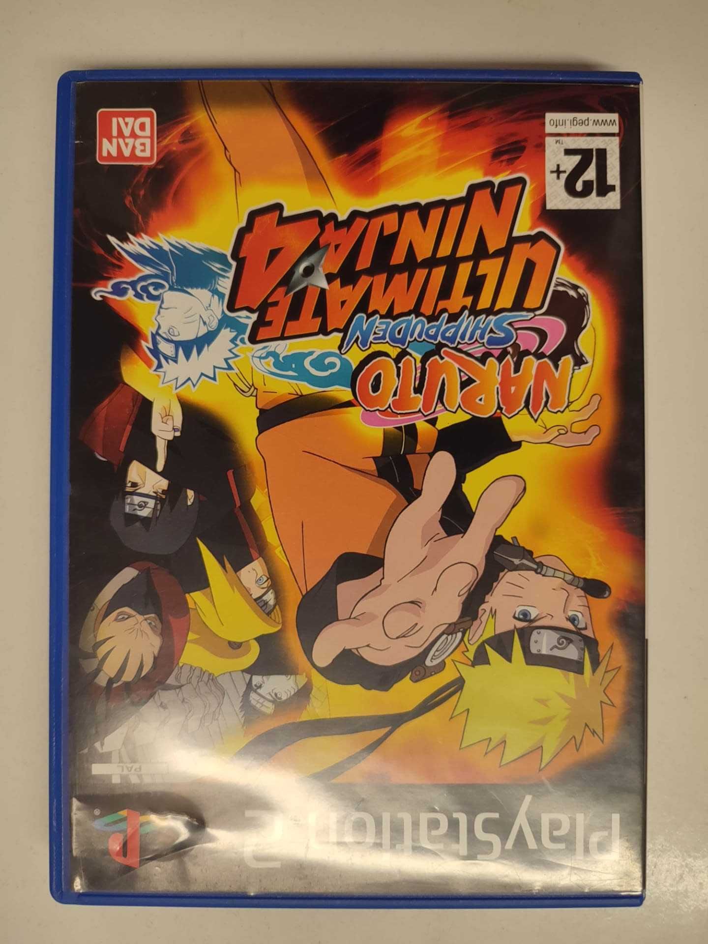 PS2 - Naruto Shippuden Ultimate Ninja 4