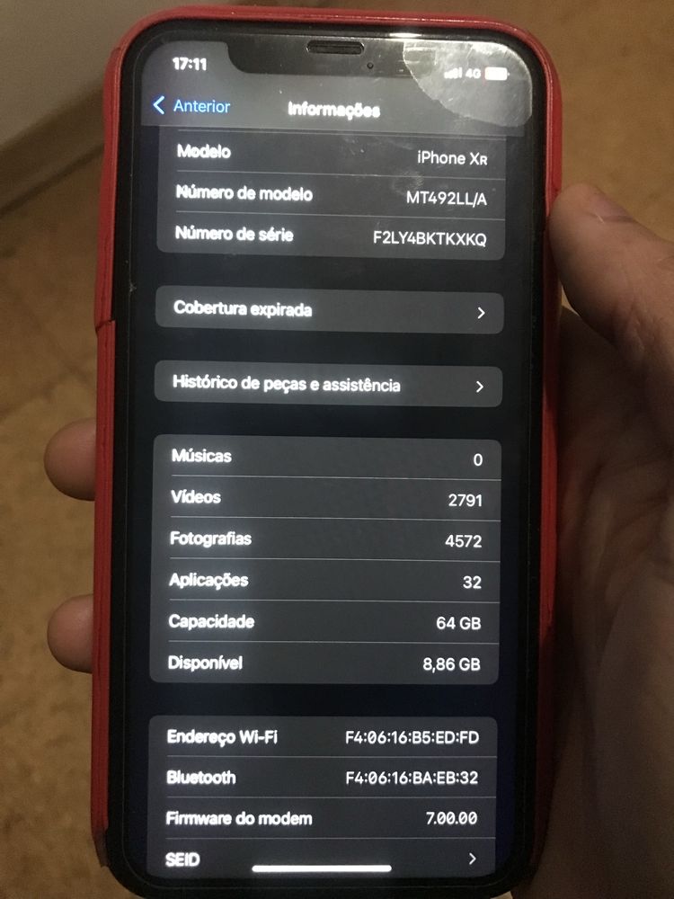 Iphone xr 64gb + capa