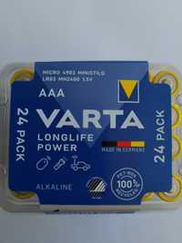 Varta longlife power 24 pack AAA LR03 1.5V