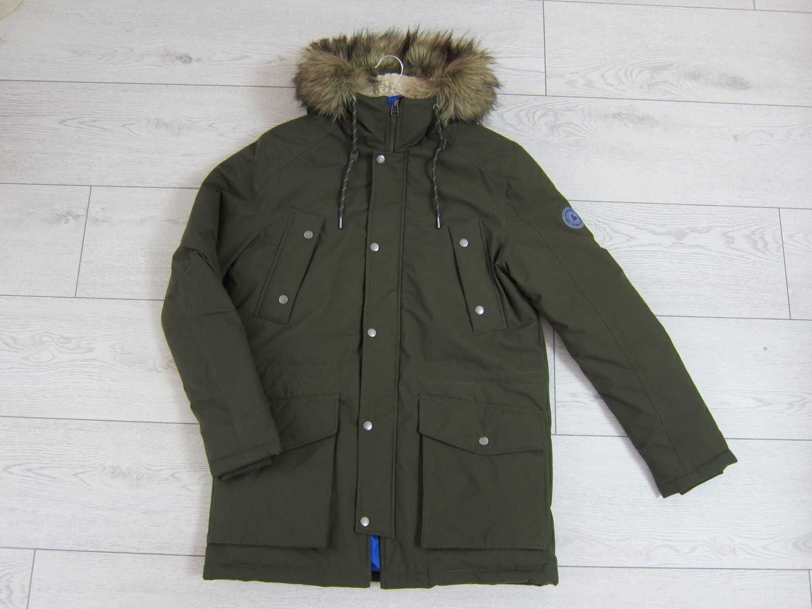 Jack and Jones  куртка парка зимняя мужская, оригинал, water repellent