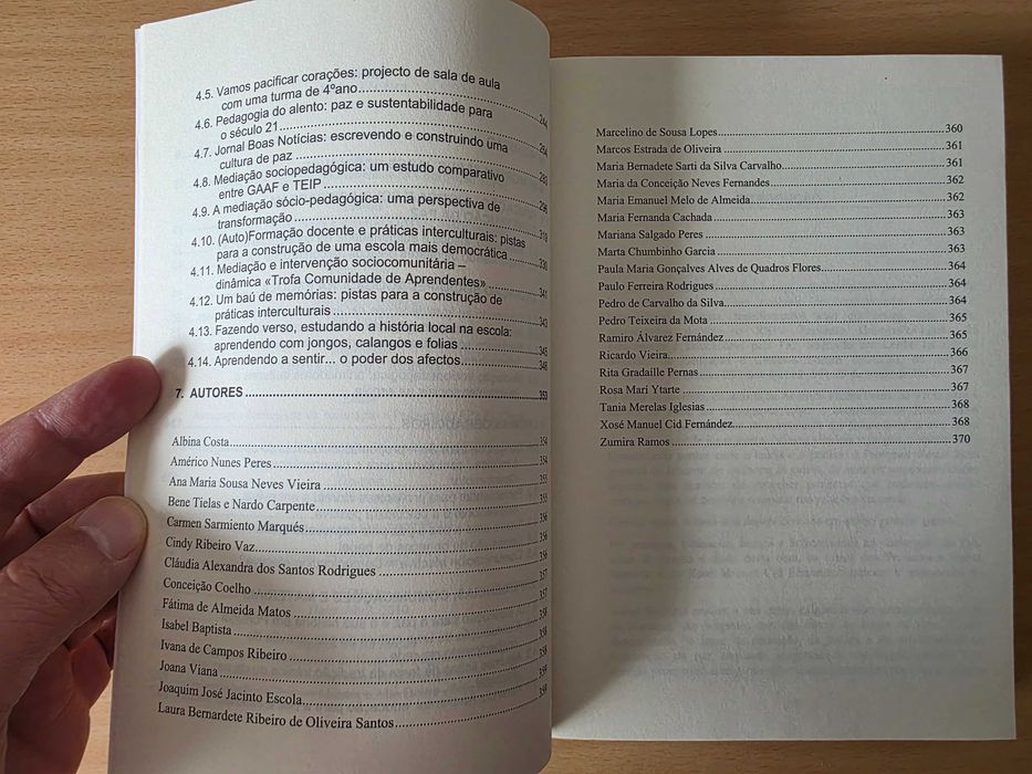 Livro "Educação, Justiça e Solidariedade na Construção da Paz"