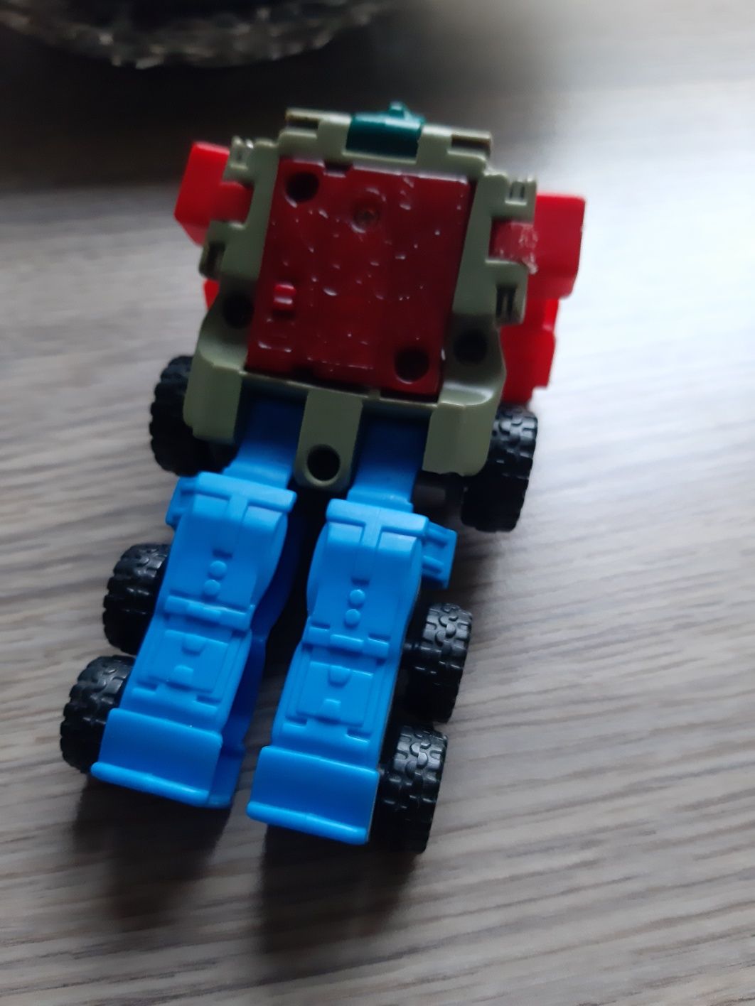 Robot zabawka happy meal kolekcja transformers figurka vintage plastik