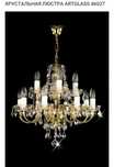 Люстра хрустальная Artglass exclusive, Чехословакия