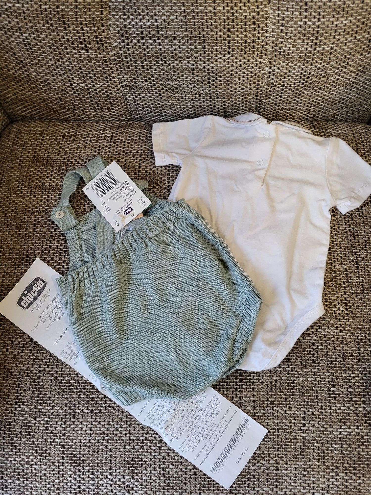 Conjunto roupa chicco novo