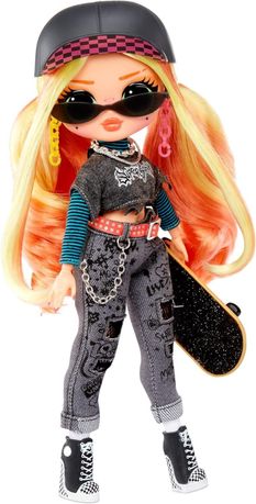 LOL Surprise OMG Skatepark Fashion Doll with 20 Surprises