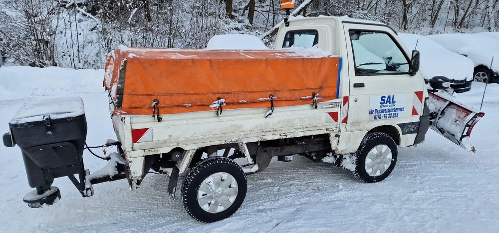 Piaggio porta 4x4 pługo solarka rok 2015