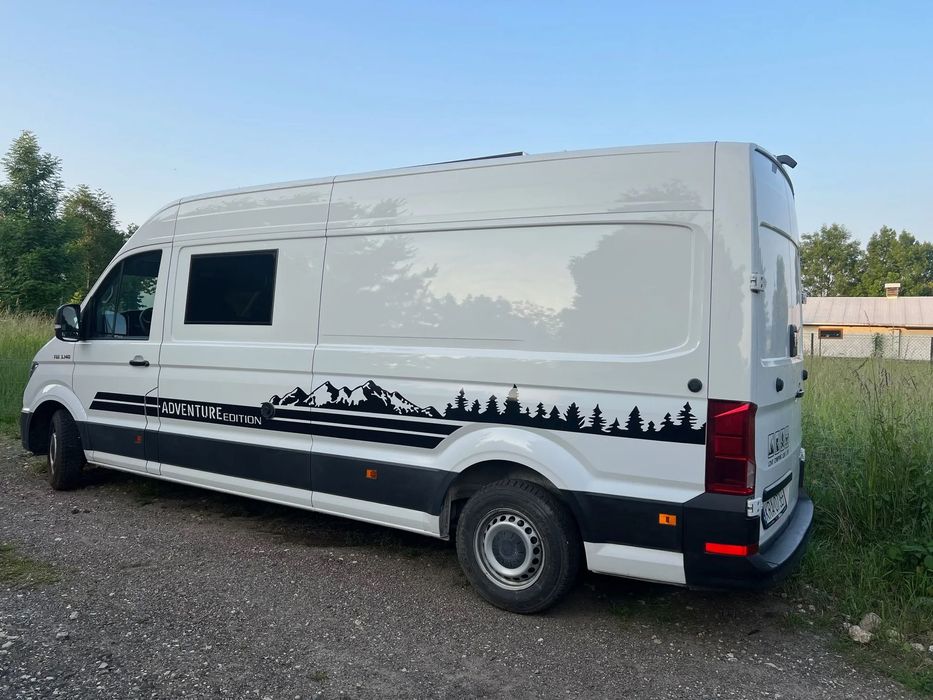 MAN TGE  Camper Van stworzony do przewozu rowerów