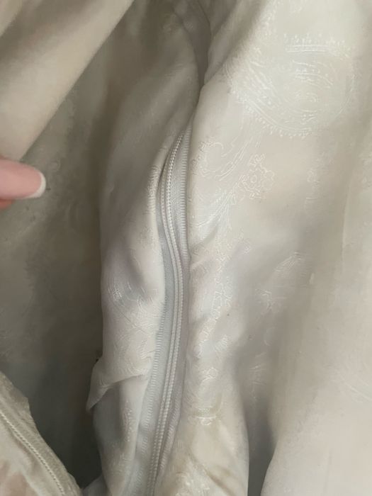 Futro naturalne, futro z bialego lisa 4 w 1