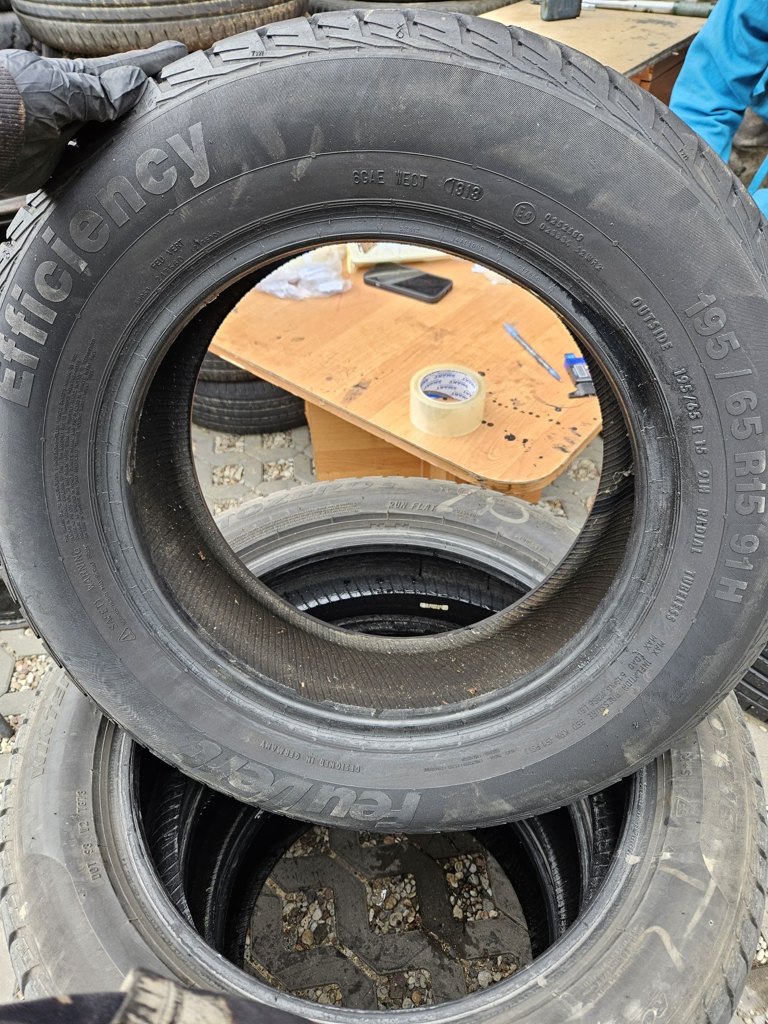 FeuVert 195/65 r15 Efficiency /// 7,5mm!!! Wysyłka
