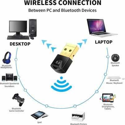 Adapter Bluetooth USB 5.0