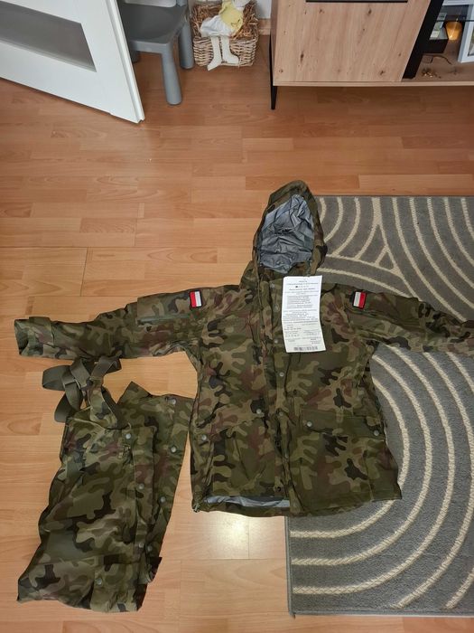 Nowe Ubranie Ochronne Spodnie Kurtka GORETEX wz128Z/MON M/XXS