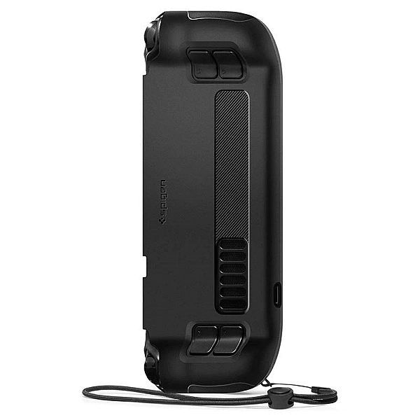 Etui Spigen Rugged Armor na Steam Deck - czarny mat