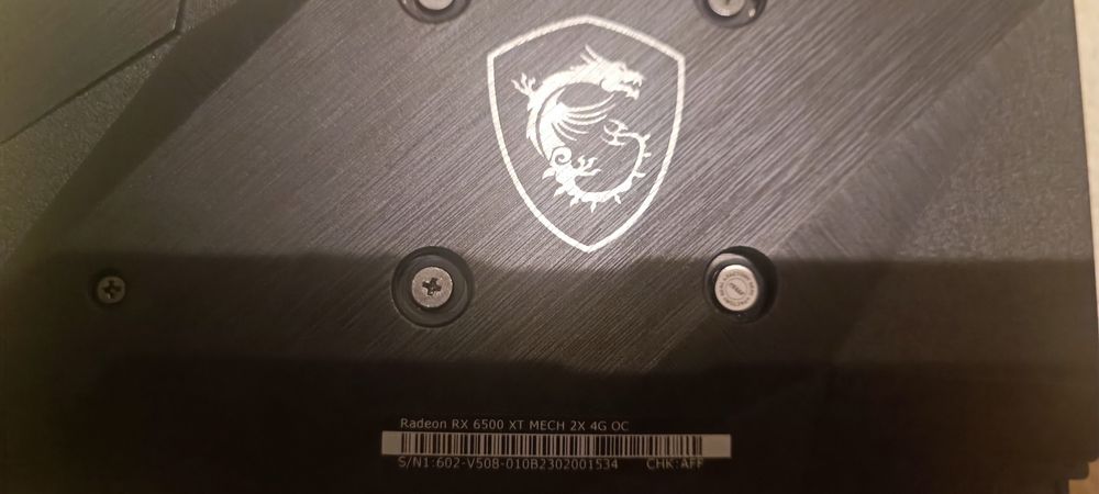 Amd Radeon RX 6500 XT 4GB DDR6