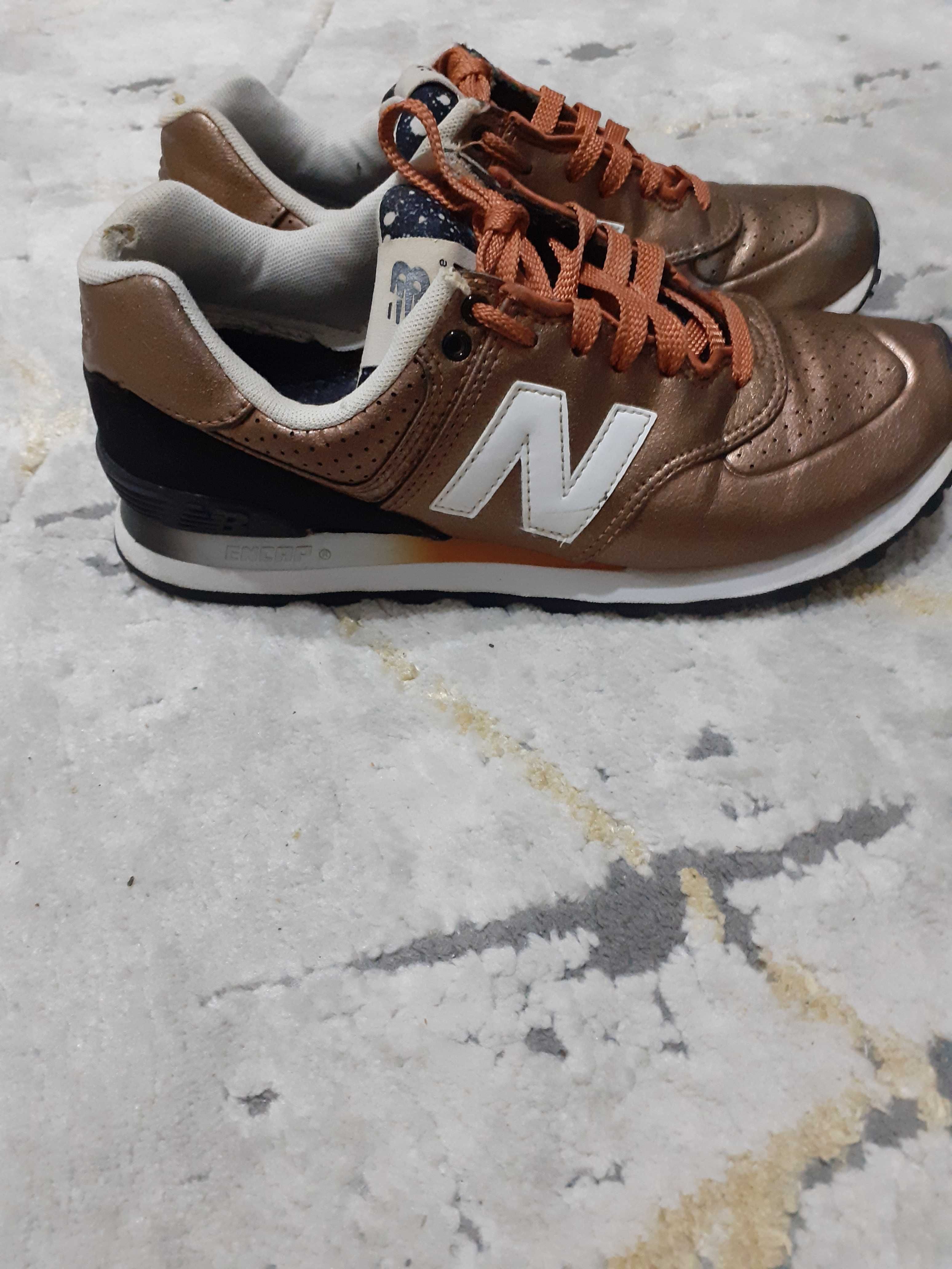 New balance złote gold 38