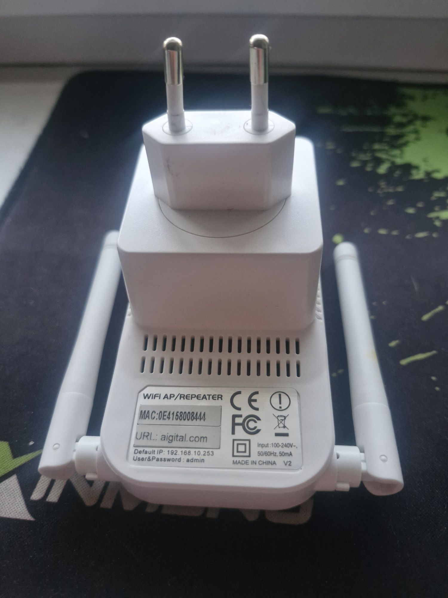 Aigital v2 wzmacniacz sygnału wifi