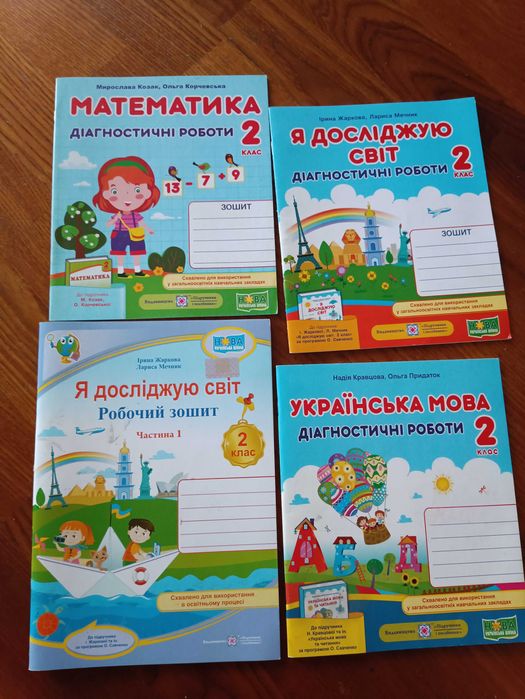 Діагностичні роботи 2 клас
