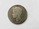 1 Peseta 1896 Hiszpania Król Alfons Xlll Srebro