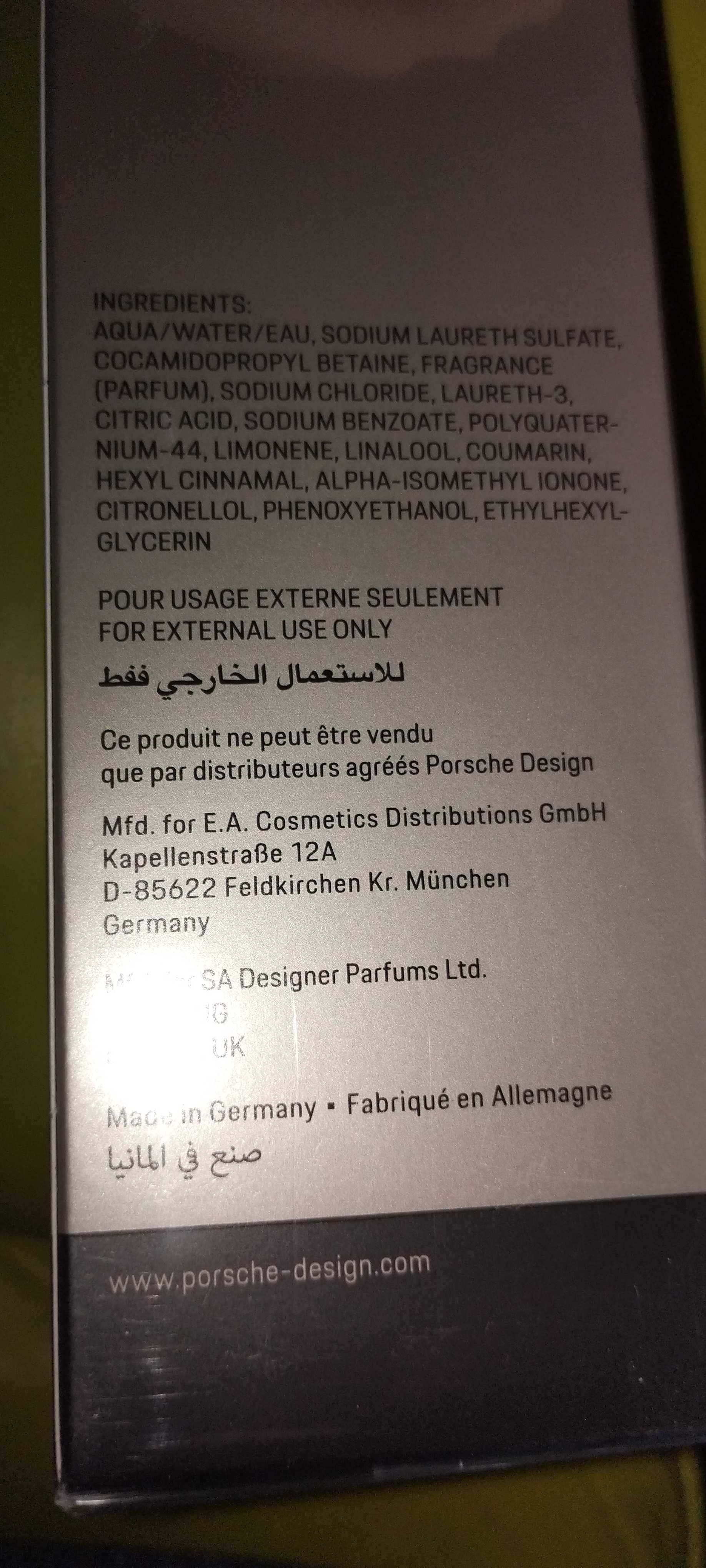 Porsche Design 180 Hair & Body P´3260