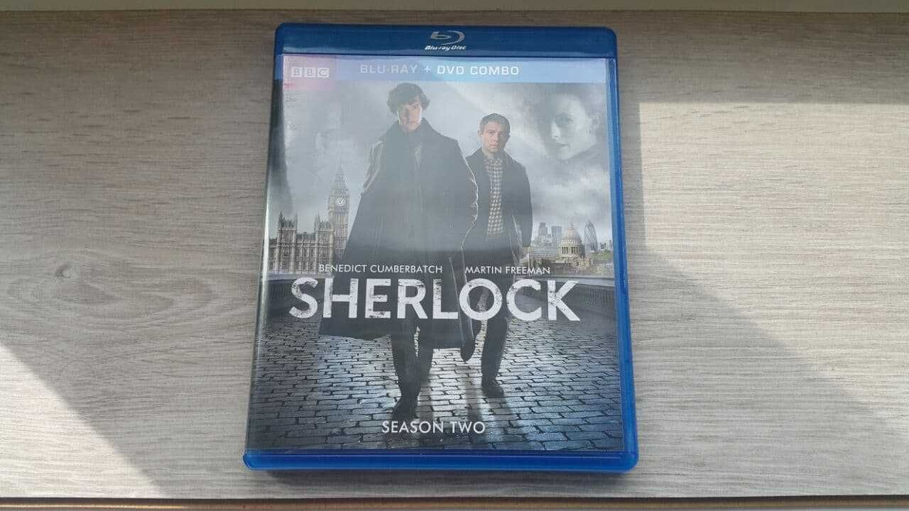 Шерлок / Sherlock Blu-ray + dvd (Сезон 1, 2, 3 + доп. материалы)