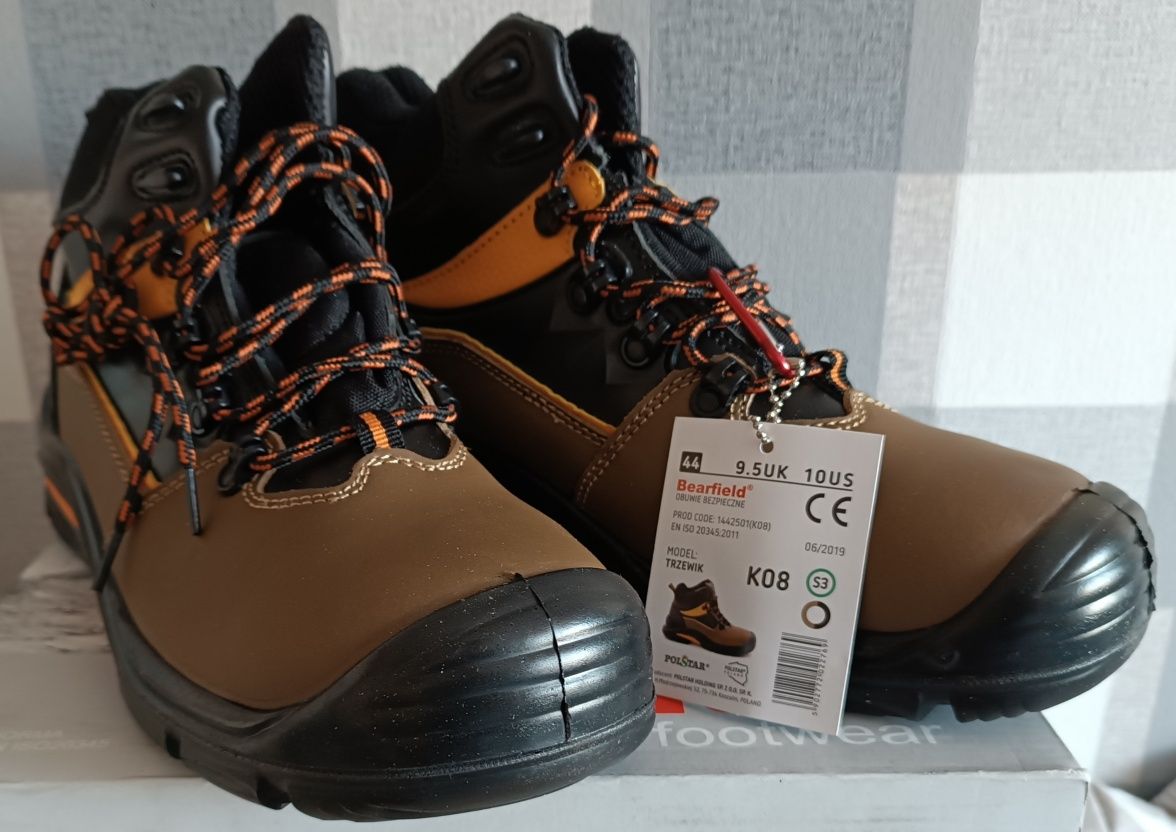 Obuwie ochronne Bearfield K08 rozmiar 44
