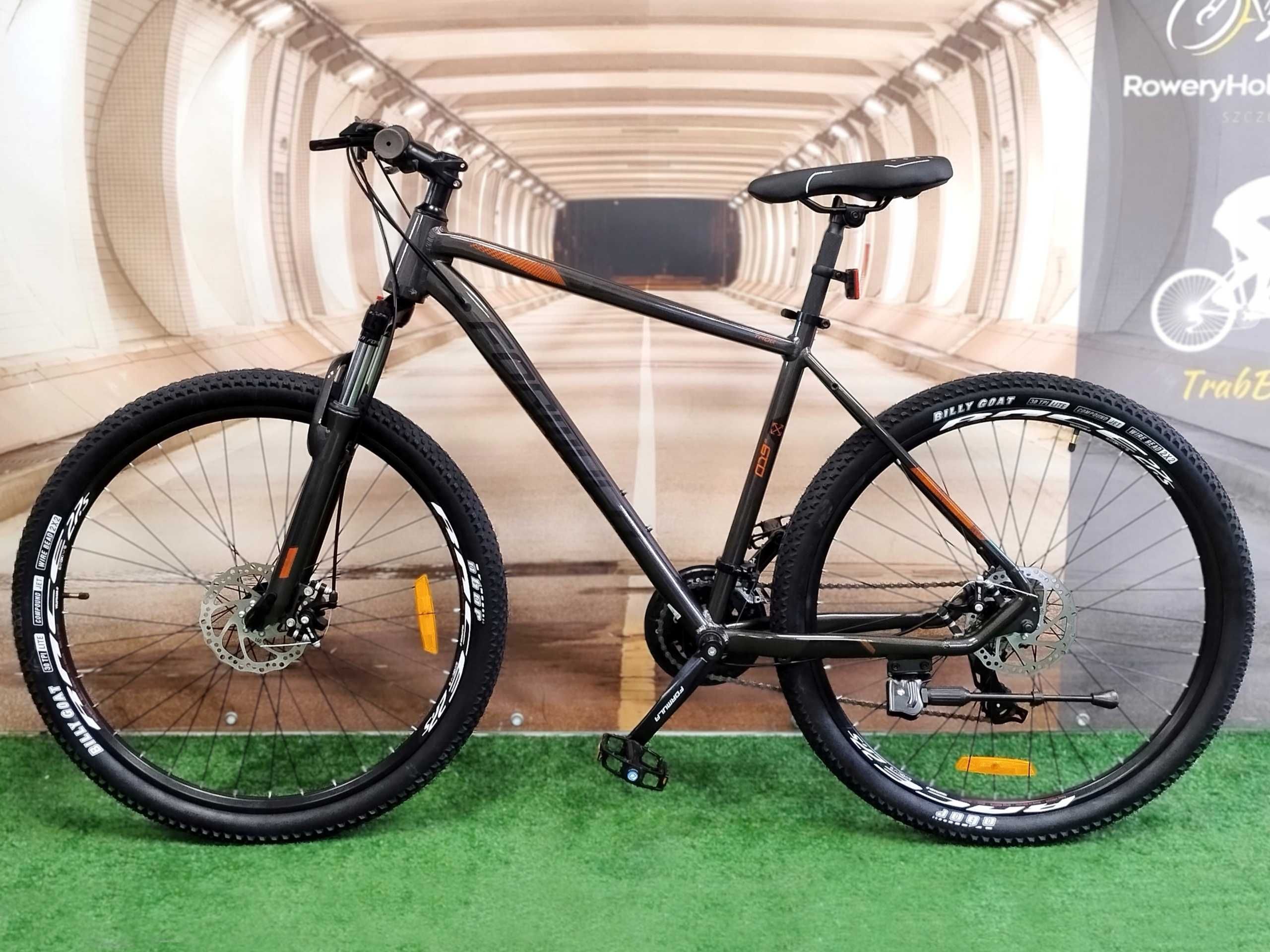 NOWY Rower górski MTB 27,5" SHIMANO lekka rama aluminium19" 2xtarcza