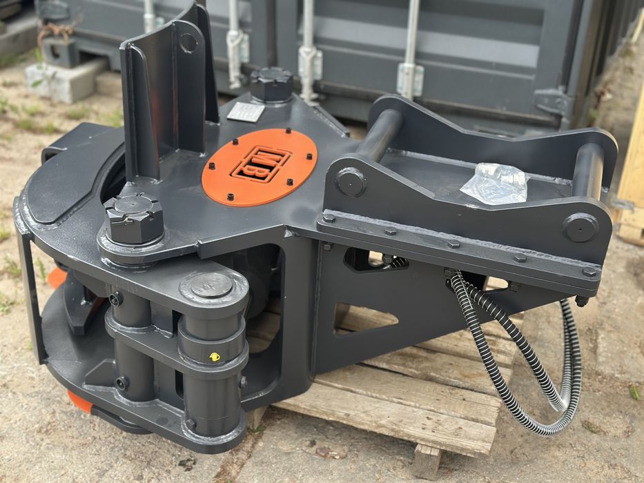 MB havk 350 chwytak ścinkowy do drewna głowica ścinkowa złącze s60