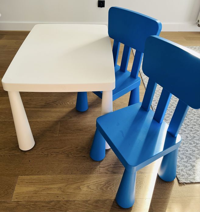 Stolik i krzesla ikea dzieci