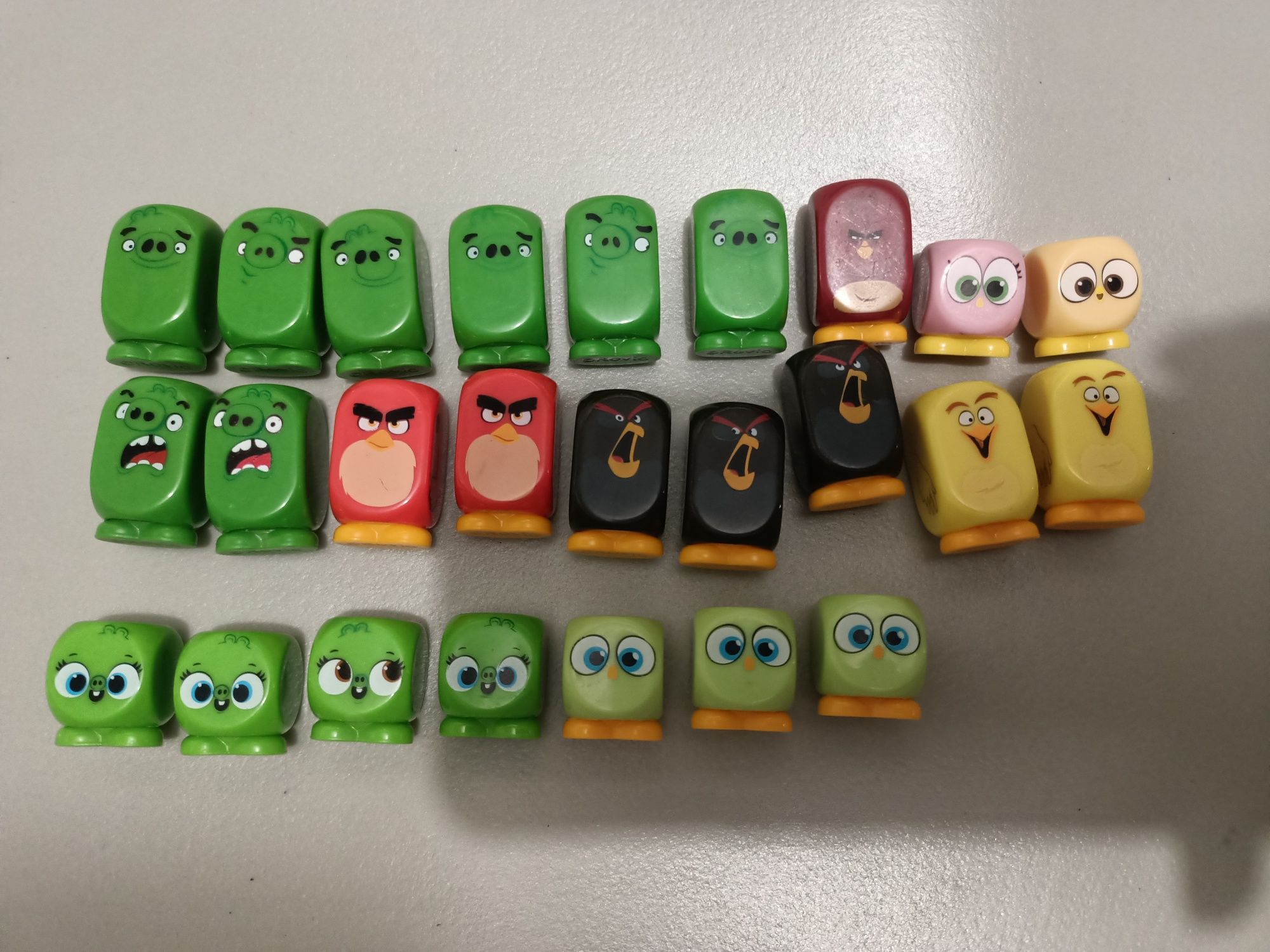 Figurki Angry Birds zestaw 25sztuk