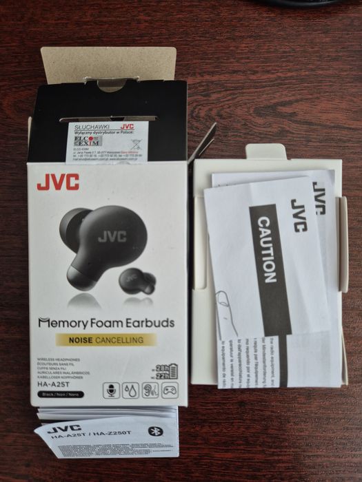 słuchawki TWS JVC HA-A25T gwarancja do 10.2027
