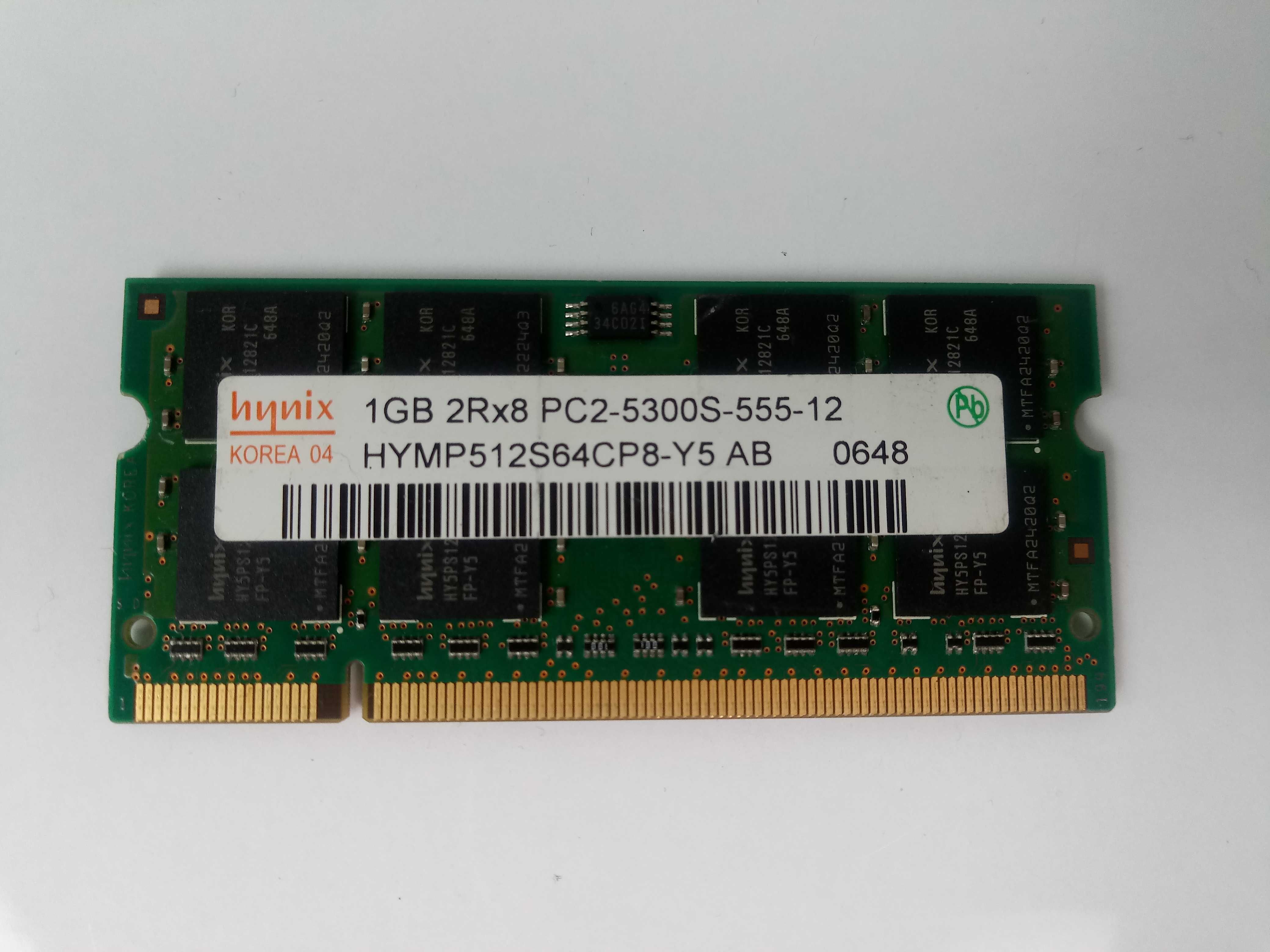 Pamięć Ram 3x1G DDR2 - 3 sztuki