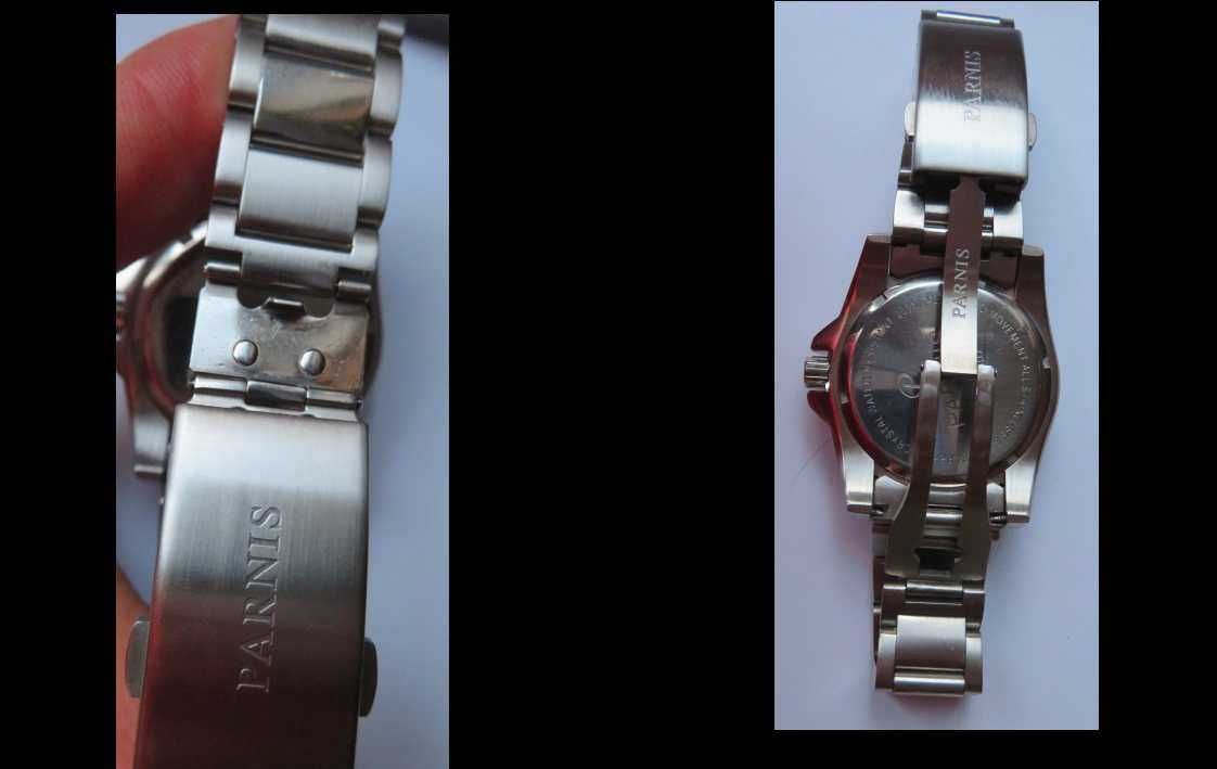 zegarek diver parnis  szafirowe szkło automat 200 m